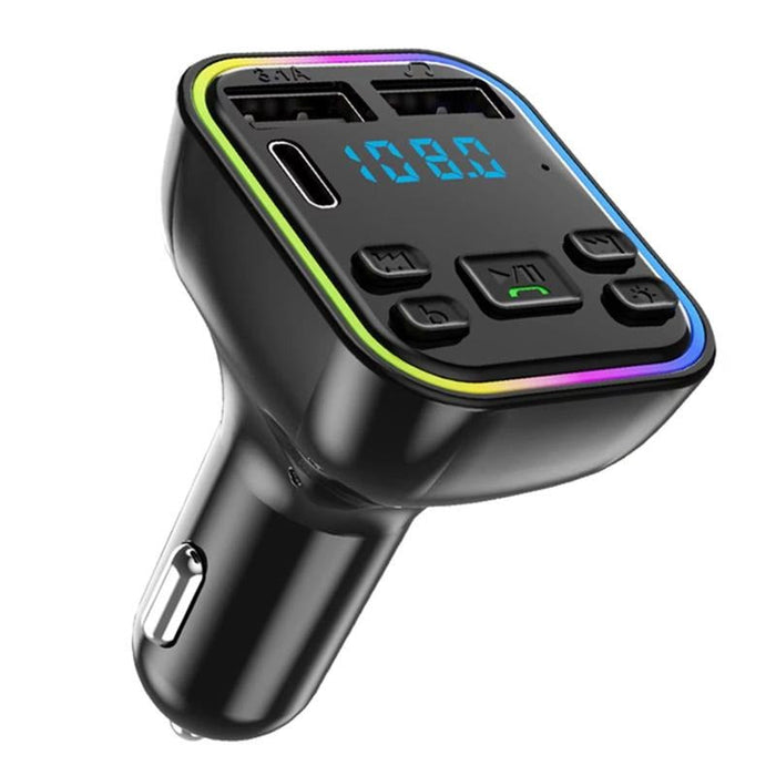 RGB Bluetooth FM Car Charger