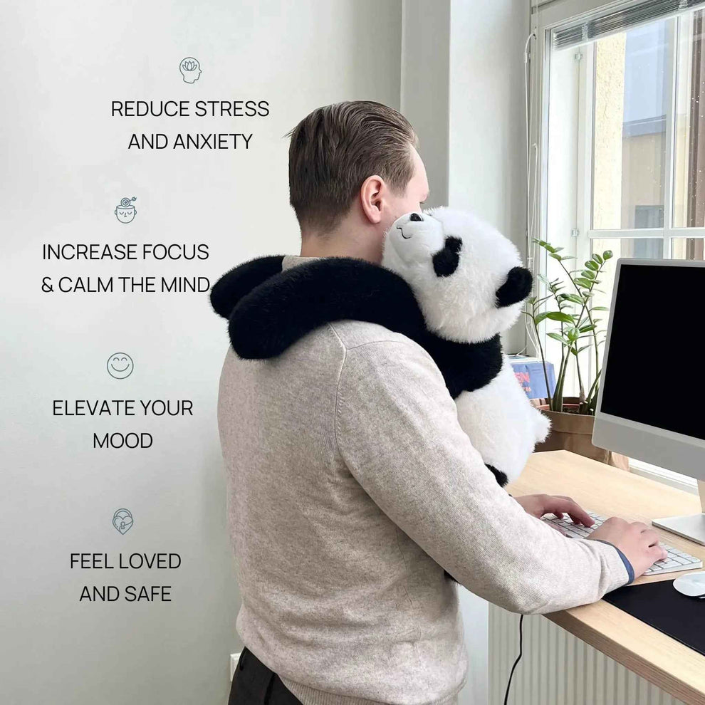 Weighted Panda Comfort Plush