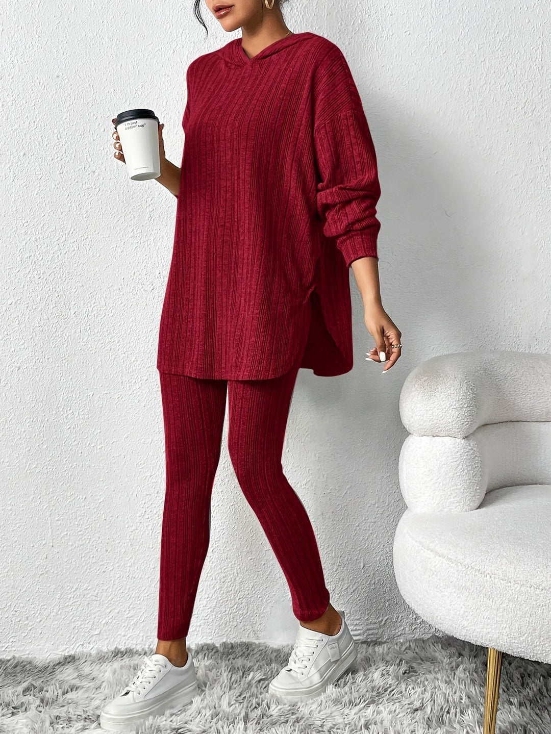 Capou Ribbed Knit Set