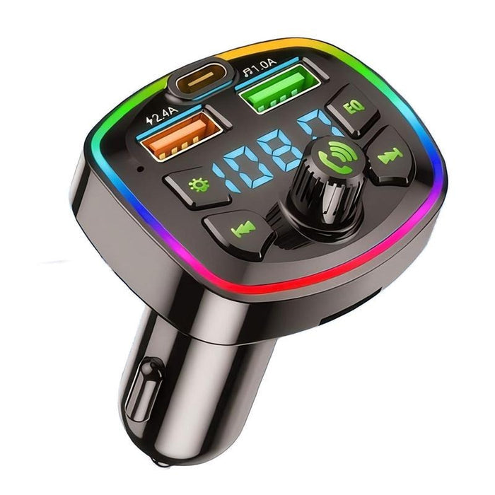 RGB Bluetooth FM Car Charger
