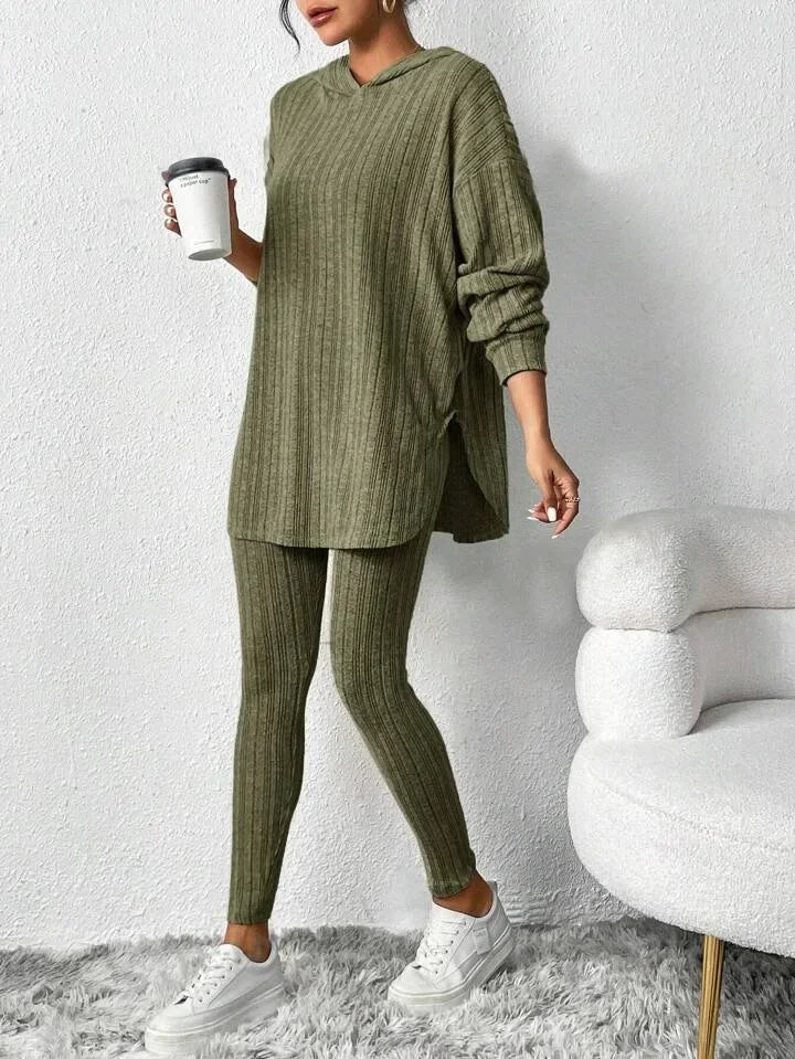 Capou Ribbed Knit Set