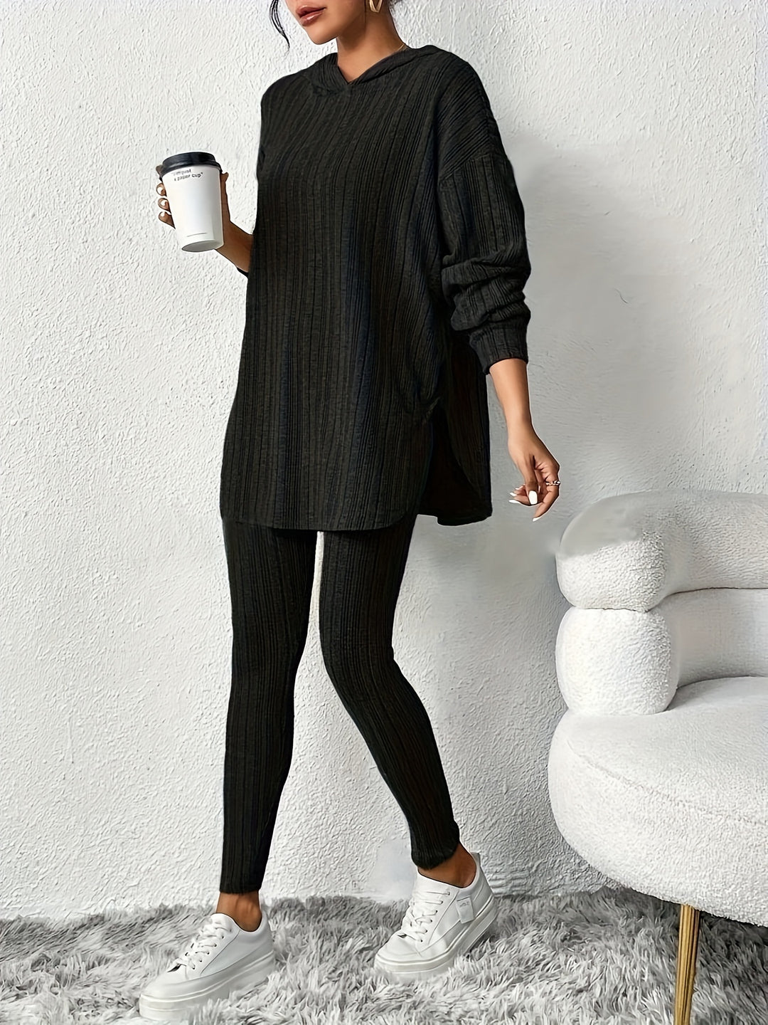 Capou Ribbed Knit Set